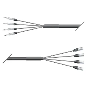 Multicorekabel Quantum, schwarz,  3,00m