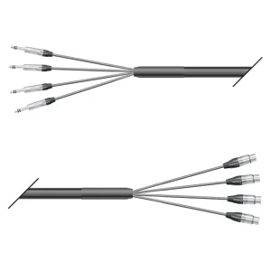 Multicorekabel Quantum, schwarz,  3,00m