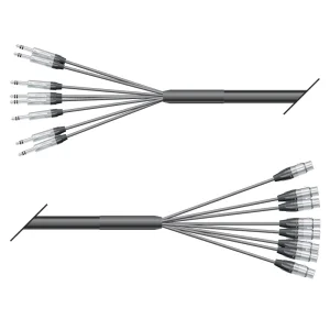 Multicorekabel Quantum, schwarz, 10,00m