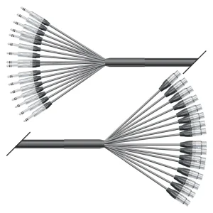 Multicorekabel Quantum, schwarz,  2,00m