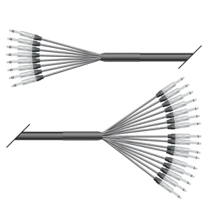 Multicorekabel Quantum, schwarz,  6,00m