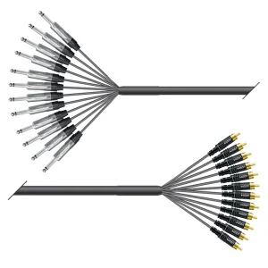 Multicorekabel Quantum, schwarz, 10,00m