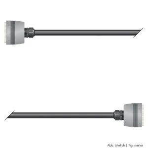 Multicorekabel Quantum, schwarz, 10,00m