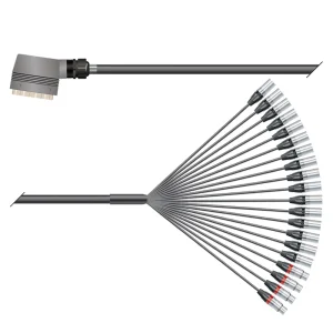 Multicorekabel Quantum, schwarz, 10,00m