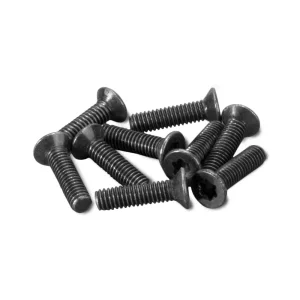 Senkschraube M2,5x10, schwarz