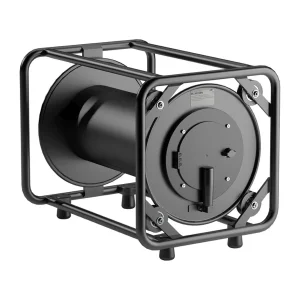 Spezial-Metall-Kabeltrommel schwarz