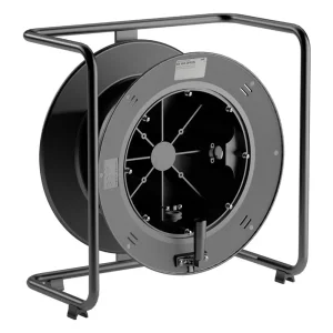 Kabeltrommel aus Spezialgummi offene