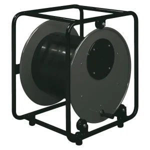 Kabeltrommel leer mit Blinddeckel