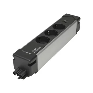 Schukoleiste, GST18, 3fach+USB+ÜS-Schutz