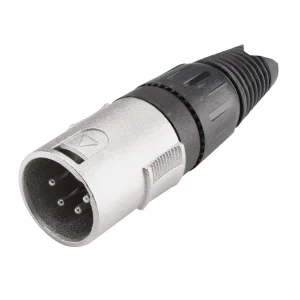 XLR-Kabelstecker 4-pol
