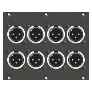 SYSBOXX-Modul 2HE 3BE 8xXLRm