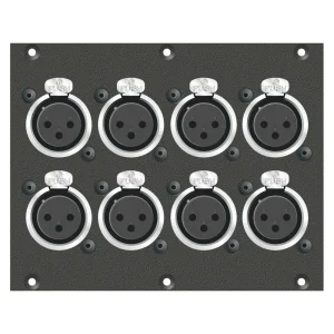 SYSBOXX-Modul 2HE 3BE 8xXLRf