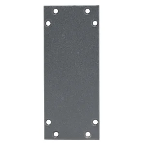 SYSBOXX-Frontblech 2HE 1BE Leerblech