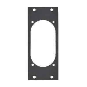 SYSBOXX-Frontblech 2HE 1BE 1xNAC3PX