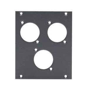 SYSBOXX-Frontblech 2HE 2BE 1xSBC22-3SP