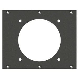 SYSBOXX-Frontblech 2HE 3BE 1xCEE 5pol