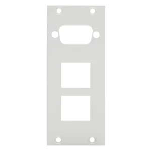 SYSBOXX-Frontbl. 2HE 1BE SUBD09/15+KEYS.