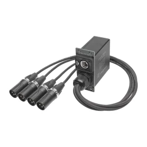 Ethercon Spleiss AES/DMX Adapter XLR mal