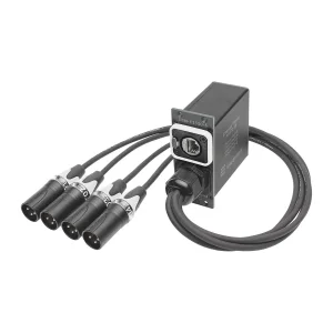 Ethercon Spleiss AES/DMX Adapter XLR mal
