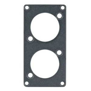 SYPI-Frontblech 2HE 1BE 2xD-Typ