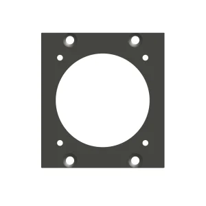 SYSBOXX Seitenblech 2HE 1TE, LK85/150