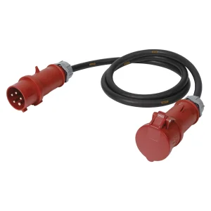 Netzkabel Titanex, schwarz, 15,00m