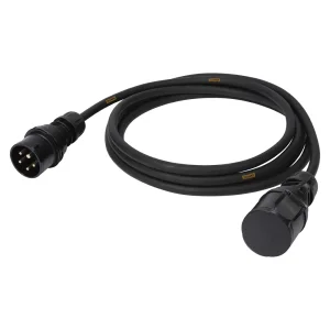 Netzkabel Titanex, schwarz, 15,00m