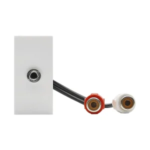 SYSWALL45 Miniklinke St. -> Kabelbuchsen