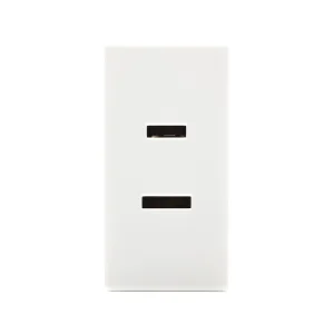 SYSWALL45 SCHUKO-Steckdose USA 15Amp