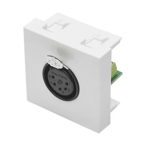 SYSWALL45 XLR 5p fem. -> Klemmblock