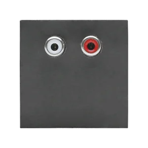 SYSWALL45 Cinch Stereo -> Klemmblock