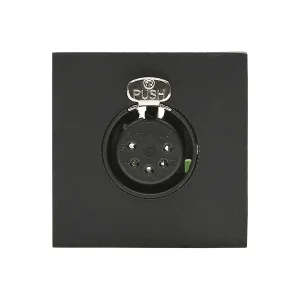 SYSWALL45 XLR 5p fem. -> Klemmblock