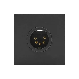 SYSWALL45 XLR 5p male -> Klemmblock