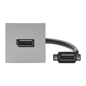 SYSWALL45 DISPLAYPORT -> Kabelbuchse 80°