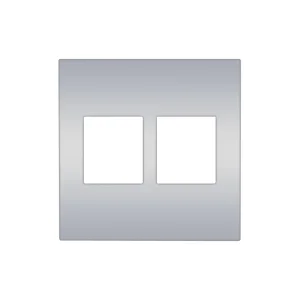 SYSWALL45 Frontplatte, 2 x KEYSTONE