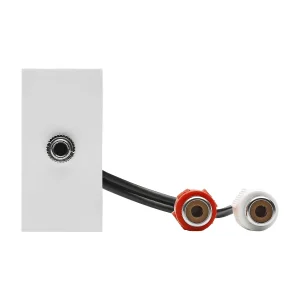 SYSWALL45 Miniklinke St. -> Kabelbuchsen