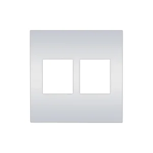 SYSWALL45 Frontplatte, 2 x KEYSTONE