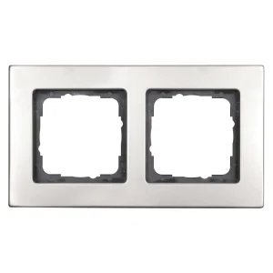 SYSWALL50 Schalterrahmen 2fach