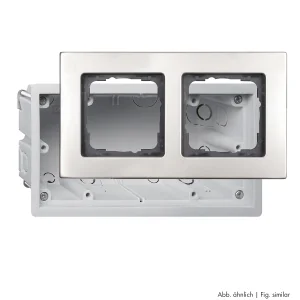 SYSWALL50 Schalterrahmen + UP 3fach