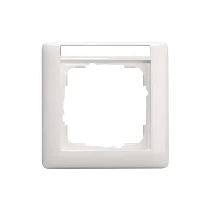 SYSWALL55 Schalterrahmen 1fach, beschr.