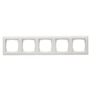 SYSWALL55 Schalterrahmen 5fach