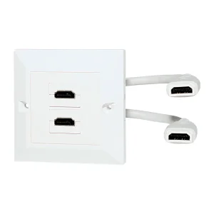 Wandanschluss 2xHDMI m. Kabelpeitsche