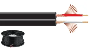 AC-102/SW Audiokabel 100m 2x0,12mm