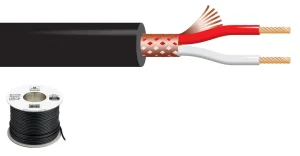 MLC-112/SW Mikrofonkabel 100m 2x0,22mm