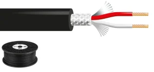MLC-152/SW Mikrofonkabel 100m 2x0,22mm