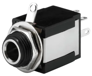 T-637SI Klinken-Einbaubuchse