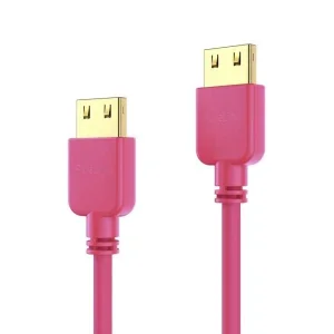 SuperThin 4K Premium High-Speed-HDMI-Kabel – 1.50m, Magenta​​​​​​​