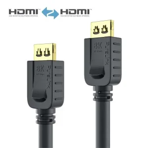 Zertifiziertes 8K Ultra High Speed HDMI Kabel - schwarz, 5,00m