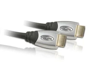 HDMI-Kabel mit Ethernet, FullHD 1080p - 2.00m, schwarz